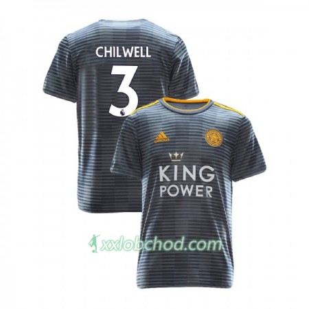 Fotbalové dresy Leicester City Ben Chilwell 3 Venkovní Dres 2018/19 Krátký Rukáv Fotbalové dresy Leicester City Ben Chilwell 3 Venkovní Dres 2018/19 Krátký Rukáv